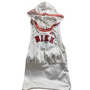 Nike Sportswear Black Cat 85 Hooded Tank Top White Red Women’s S